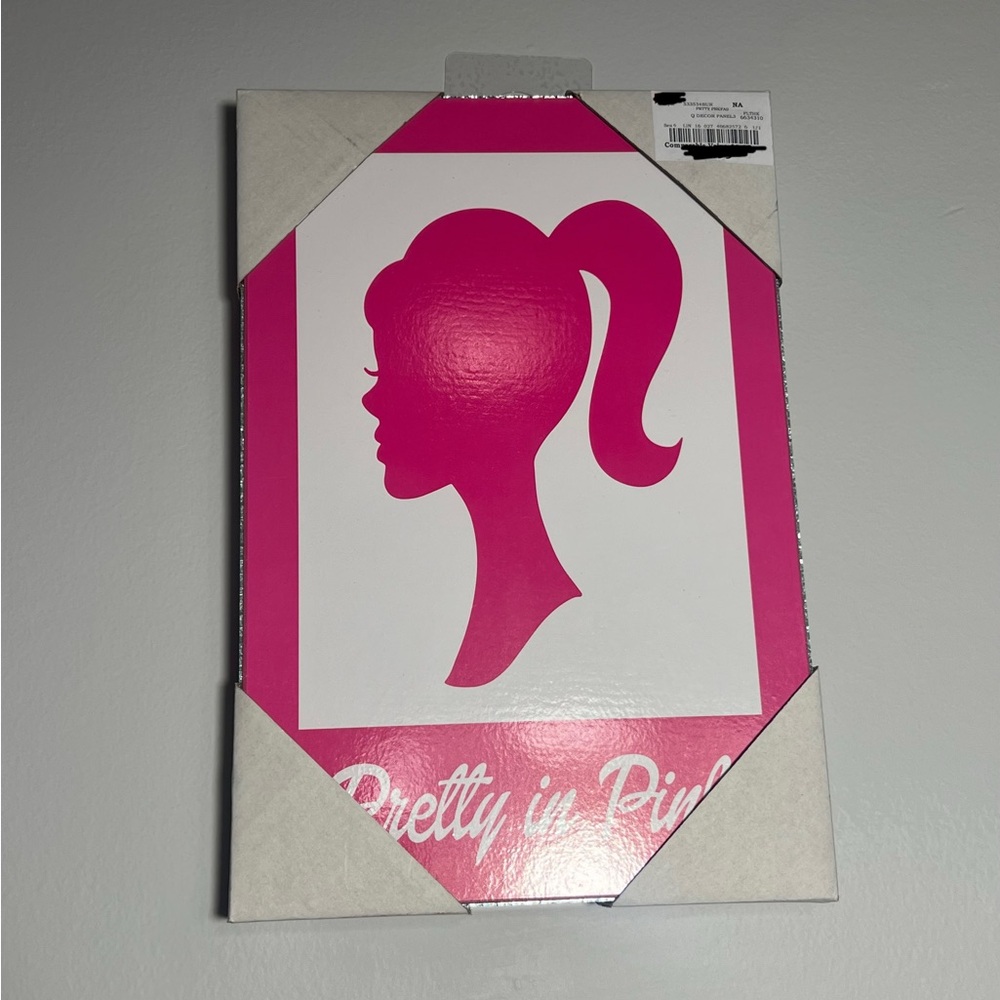 Pretty In Pink Wall Portrait